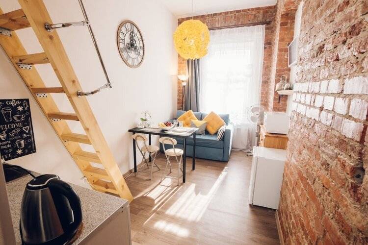 Апартаменты Двухуровневая Студия Loft 5