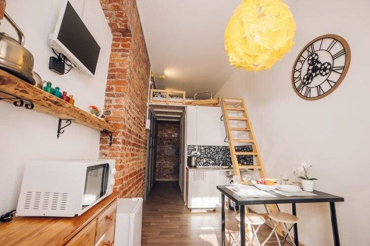 Апартаменты Двухуровневая Студия Loft 5