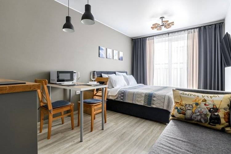 Апартаменты Valo White & Grey