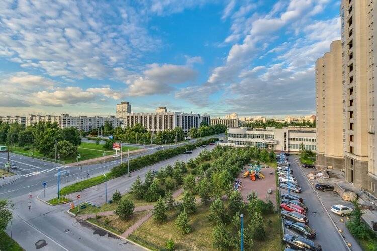 Апартаменты Piter Apartments Евродвушка С Балконом-Террасой На Московском Пр