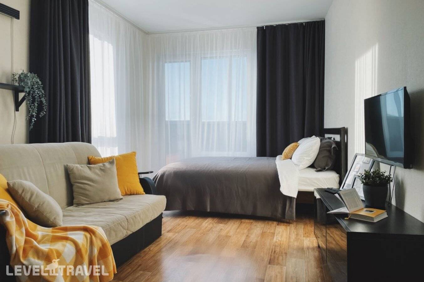 фотографии отеля Апартаменты Merino Home Yellow в Россия(Невский район) - фото №4