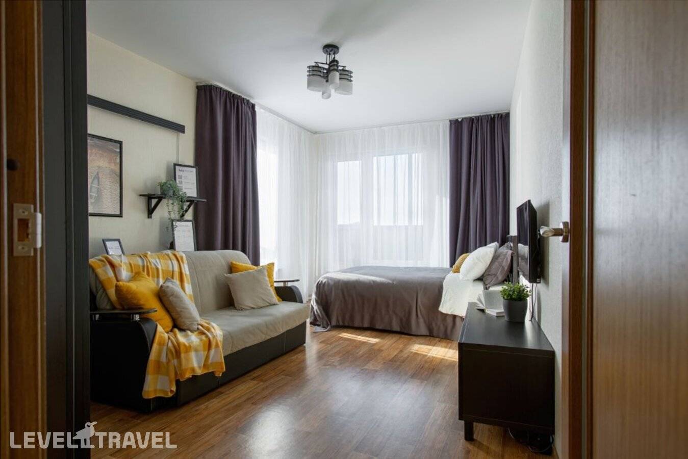 фотографии отеля Апартаменты Merino Home Yellow в Россия(Невский район) - фото №10