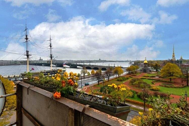 Апартаменты Sutki Rent С Видом На Петропавловскую Крепость