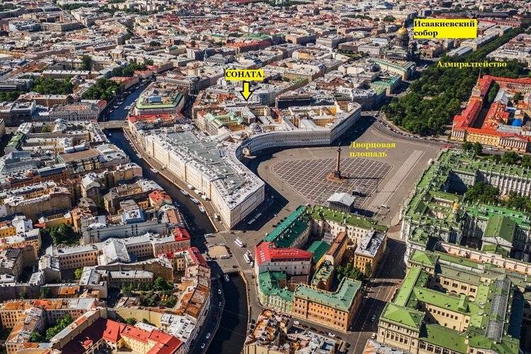 Апартаменты У Дворцовой Площади На Невском 11