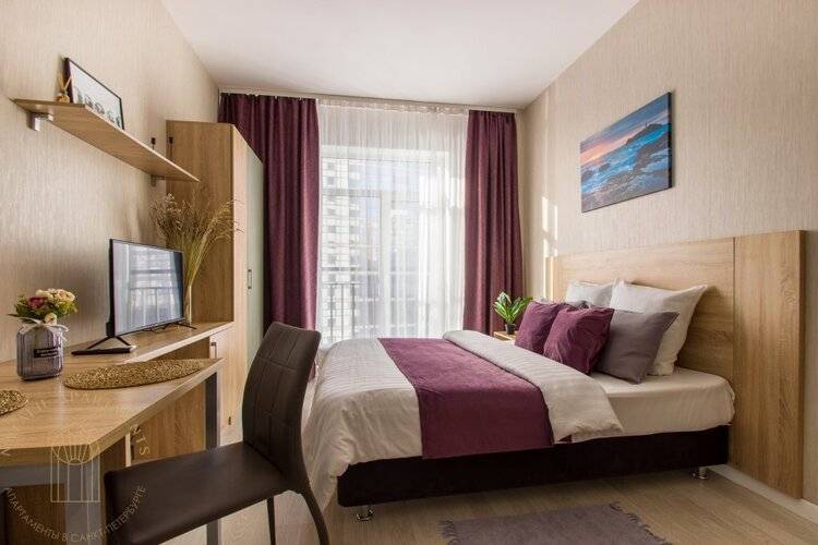 Студия Natalie Apartments Пулковское Шоссе 14/6 (5)