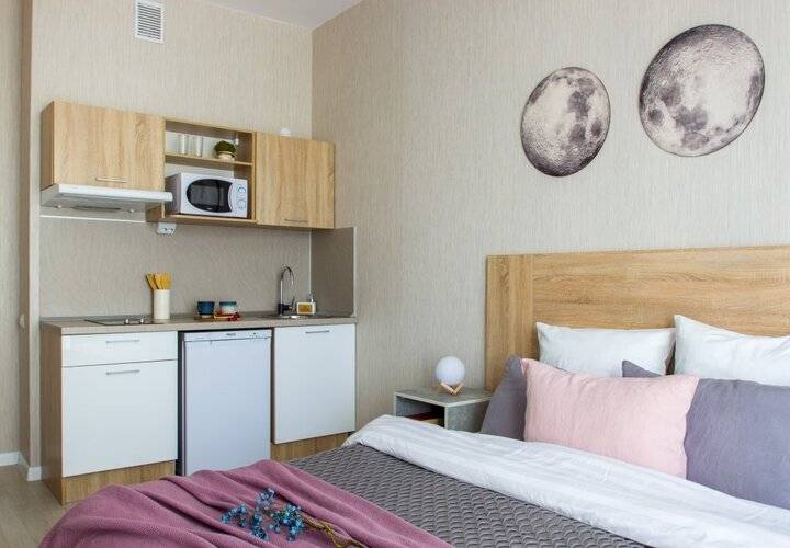 Студия Natalie Apartments Пулковское Шоссе 14/6 (6)