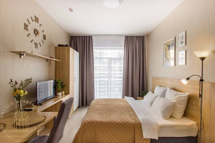 Студия Natalie Apartments Пулковское Шоссе 14/6 (7)
