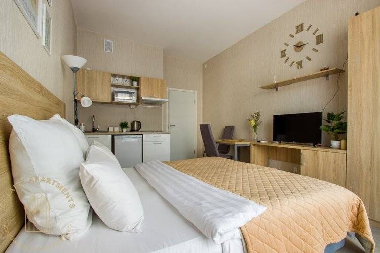 Студия Natalie Apartments Пулковское Шоссе 14/6 (7)