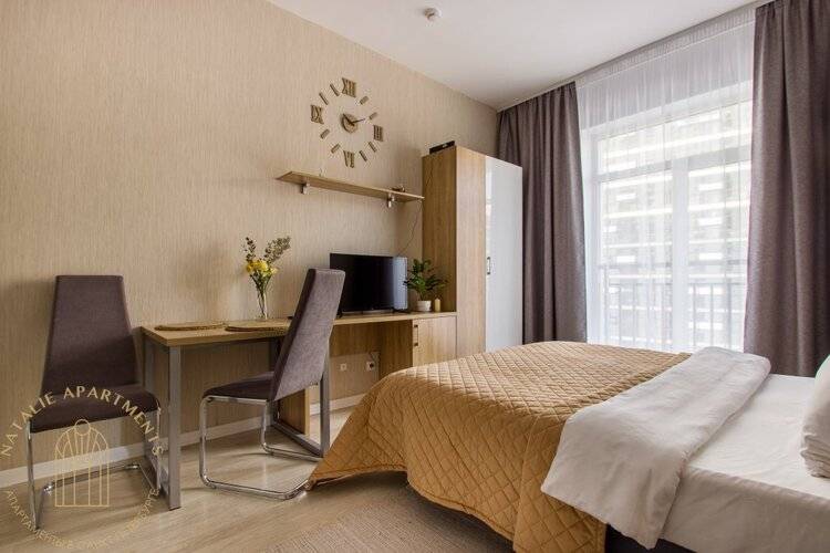 Студия Natalie Apartments Пулковское Шоссе 14/6 (7)