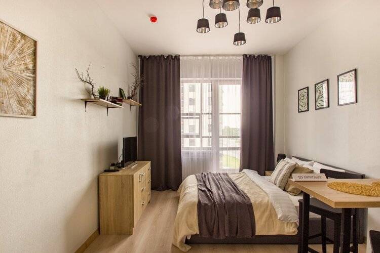 Студия Natalie Apartments Пулковское Шоссе 14/6 (2)