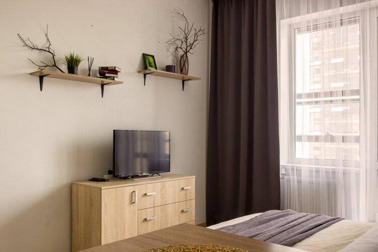 Студия Natalie Apartments Пулковское Шоссе 14/6 (2)