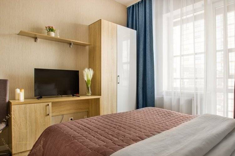 Студия Natalie Apartments Пулковское Шоссе 14/6 (9)