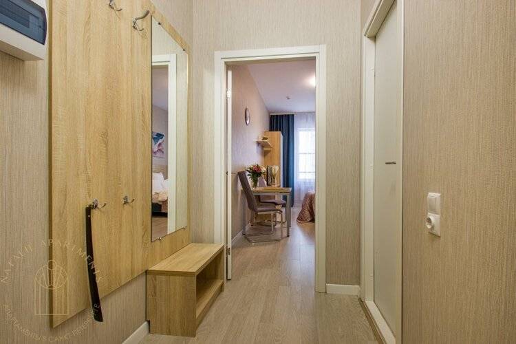 Студия Natalie Apartments Пулковское Шоссе 14/6 (9)