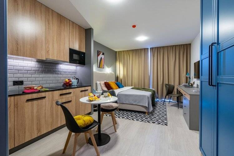 Апарт-Отель Sova Yard View Blue
