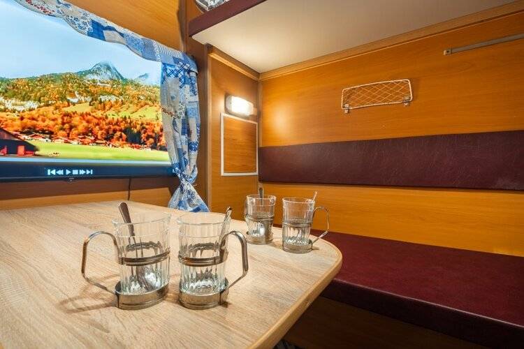 Апартаменты Globalstay. Уникальная 3-Комн Кв С Купе Поезда На Во В Доме Бизнес Класса Жк Палацио