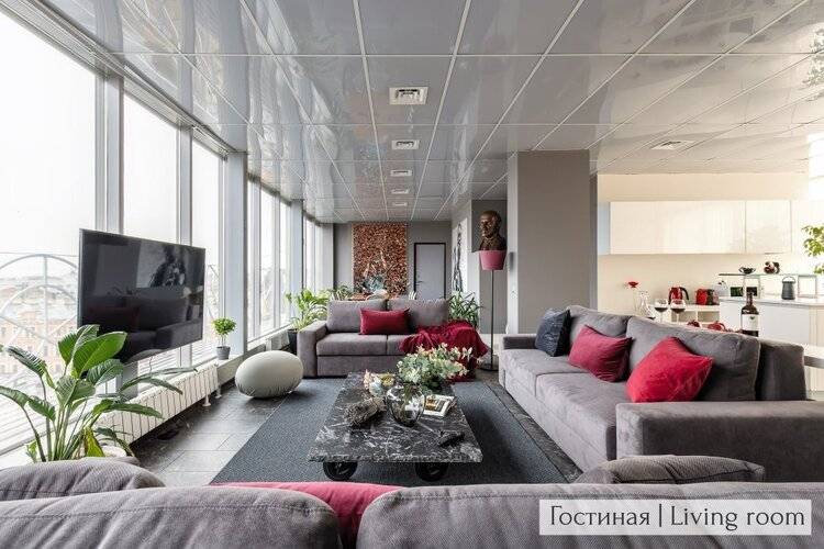Панорамный Лофт 200м² + Терраса От Minin Apartments