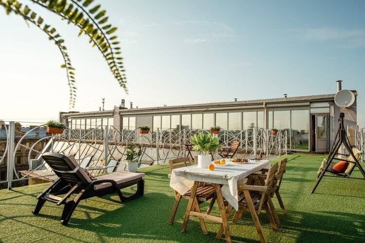 Панорамный Лофт 200м² + Терраса От Minin Apartments