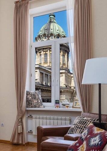 Квартира Питер Грейт С Видом На Казанский Собор