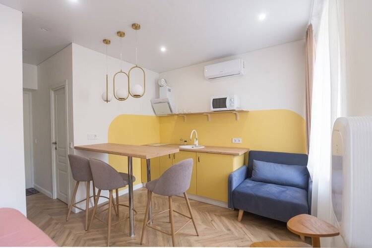 Апартаменты №1 (Желтый)