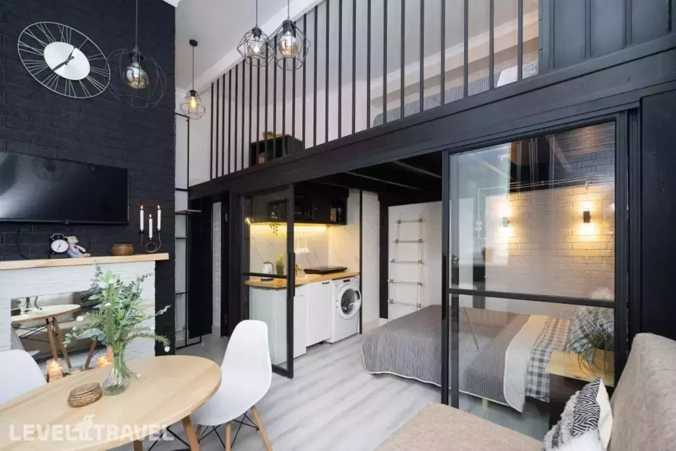 Квартира С Сауной, Камином И Кондиционером Лофт Центр Кремль Казань