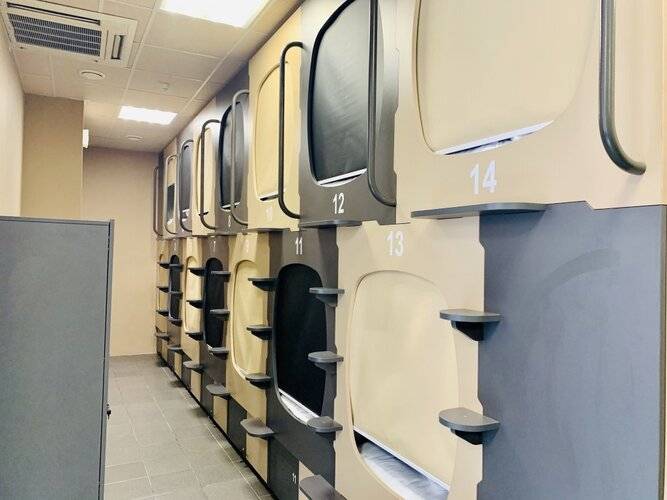 Ingresso Capsule Hotel