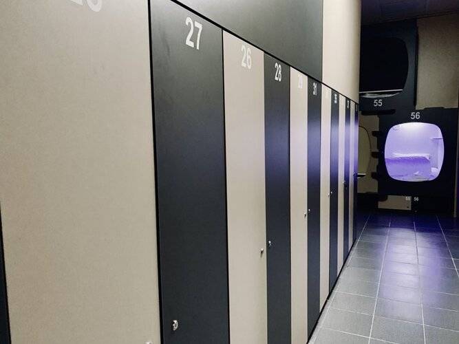 Ingresso Capsule Hotel