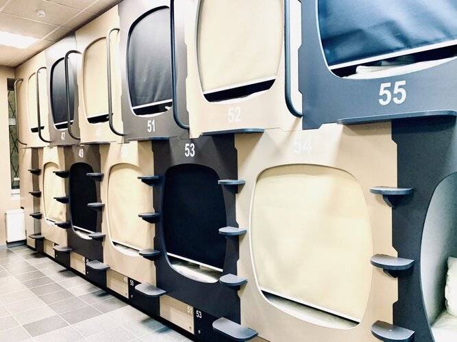 Ingresso Capsule Hotel