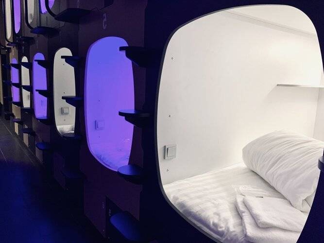 Ingresso Capsule Hotel
