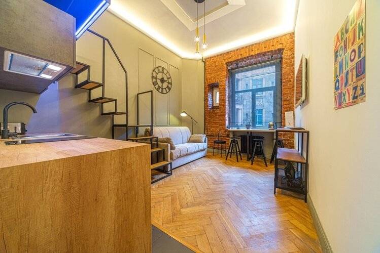 Апартаменты Loft In The Center On Fontanka