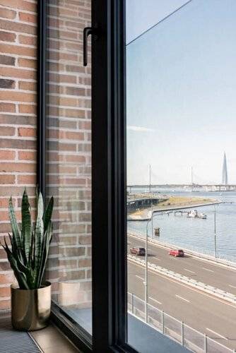 Апарт-Отель Panoramic Neva View Loft, High Floor