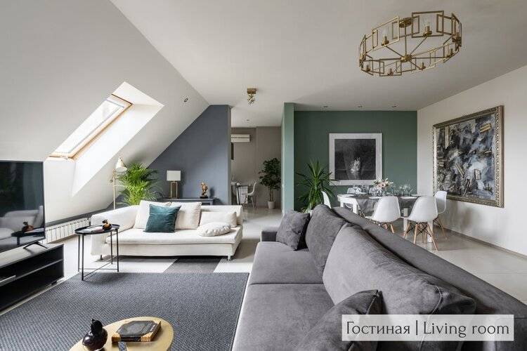 Мансарда 170м² С Балконом От Minin Apartments