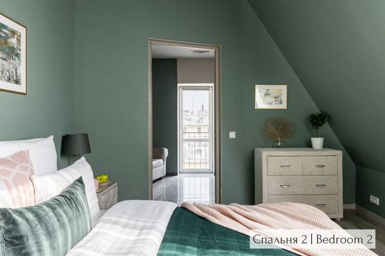 Мансарда 170м² С Балконом От Minin Apartments