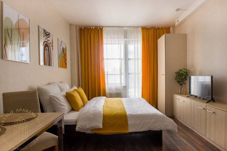 Апартаменты Студия Natalie Apartments Пулковское Шоссе 14д