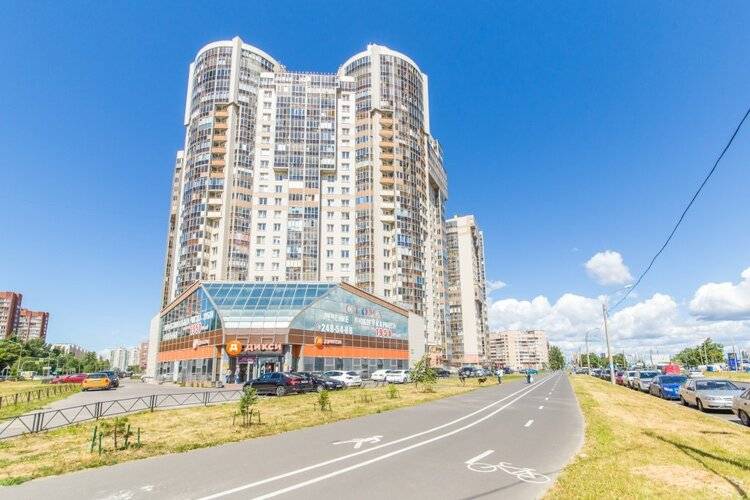 Апартаменты Современная Евродвушка У Метро Гражданский Пр.