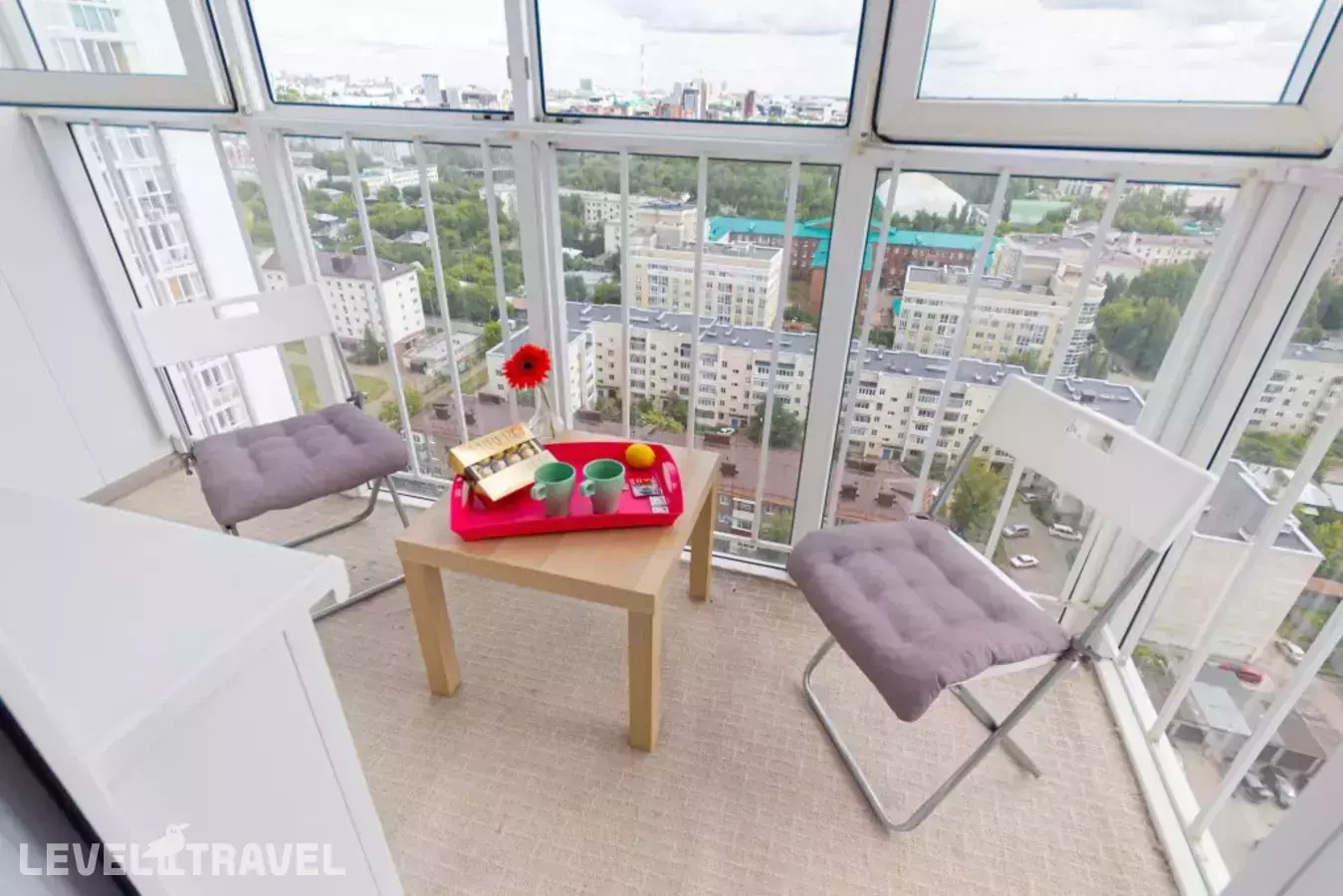 Апартаменты С Панорамным Видом В Центре Города