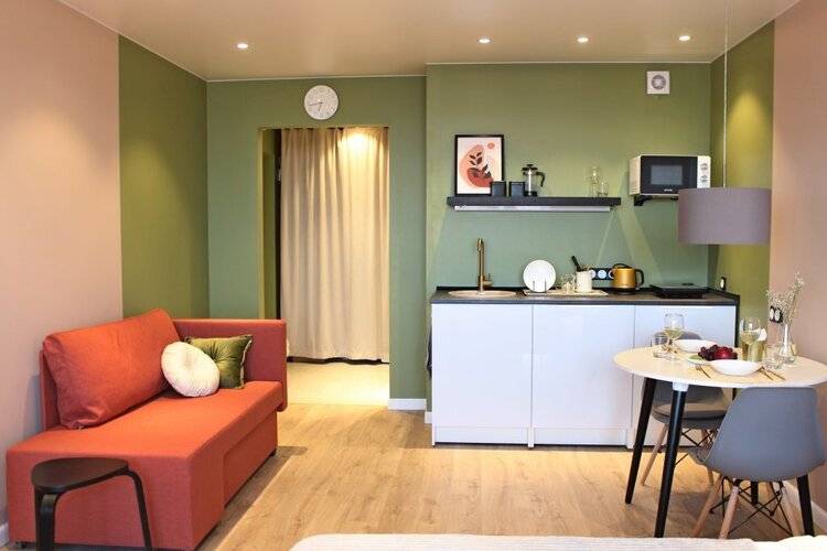 Pudra-Room Студия 30м2 Рядом С Проспектом Октября