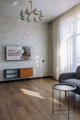 Апартаменты 1br:Central Bliss/Balcony/Self Check-In/Keygo 34