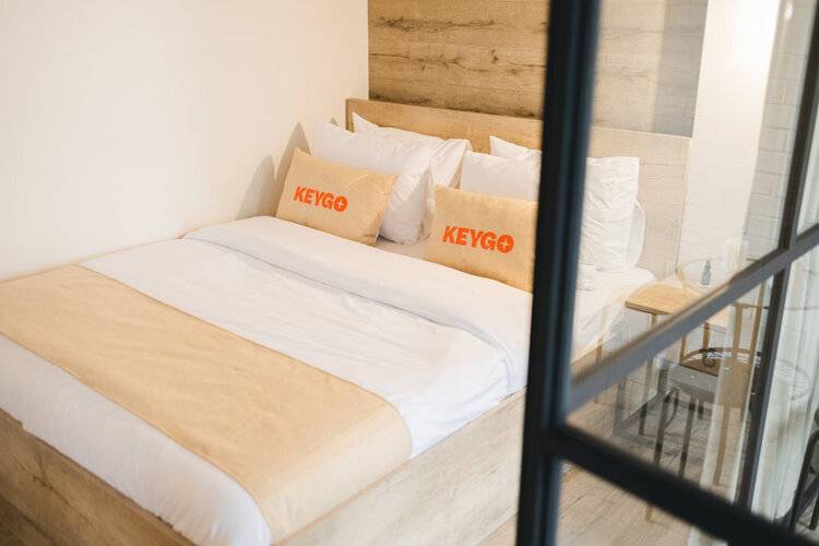 Апартаменты 1br: Urban Oasis/Balcony/Easy Check-In/Keygo 53
