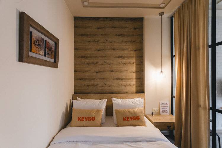 Апартаменты 1br: Urban Oasis/Balcony/Easy Check-In/Keygo 53