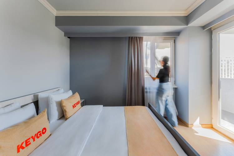 Апартаменты 2br/City Hub/Self-Check/Near Republic Square/Keygo 15