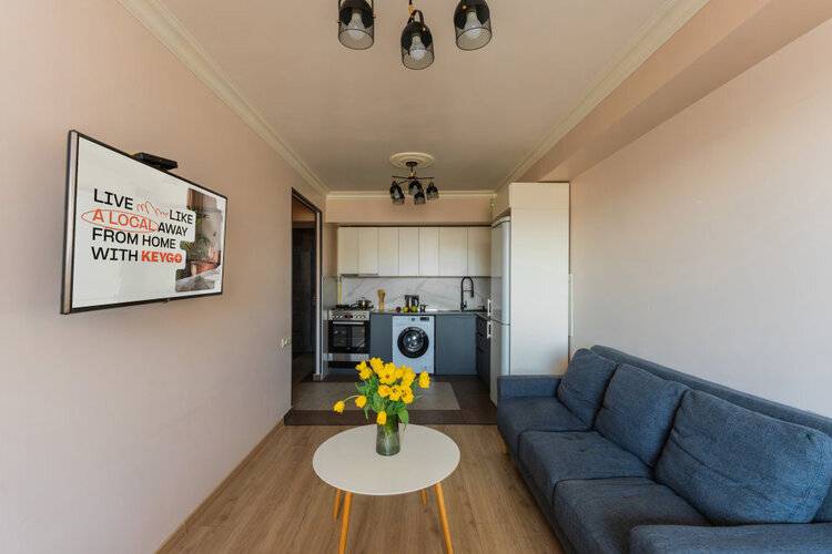 Апартаменты 2br/City Hub/Self-Check/Near Republic Square/Keygo 15