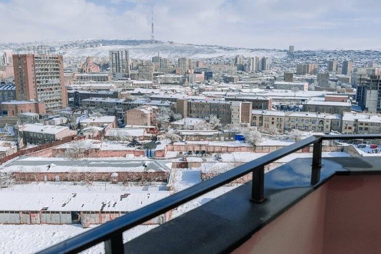 Апартаменты Bright Studio/City View/Balcony/Self-Checkin/Keygo 52