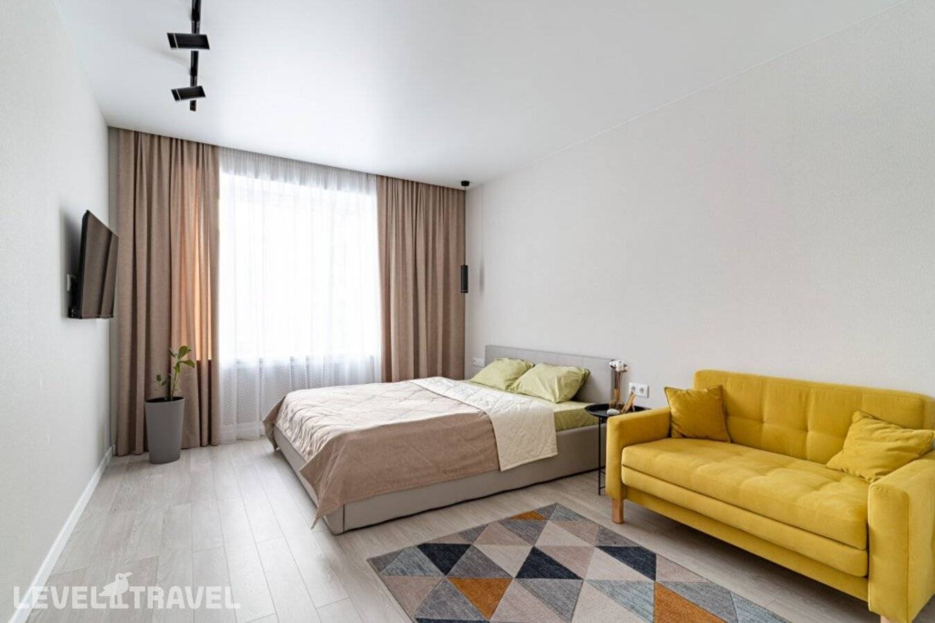 фотографии отеля Апартаменты Возле Мега-Молл В Стиле Минимализм в Россия(Советский район) - фото №1