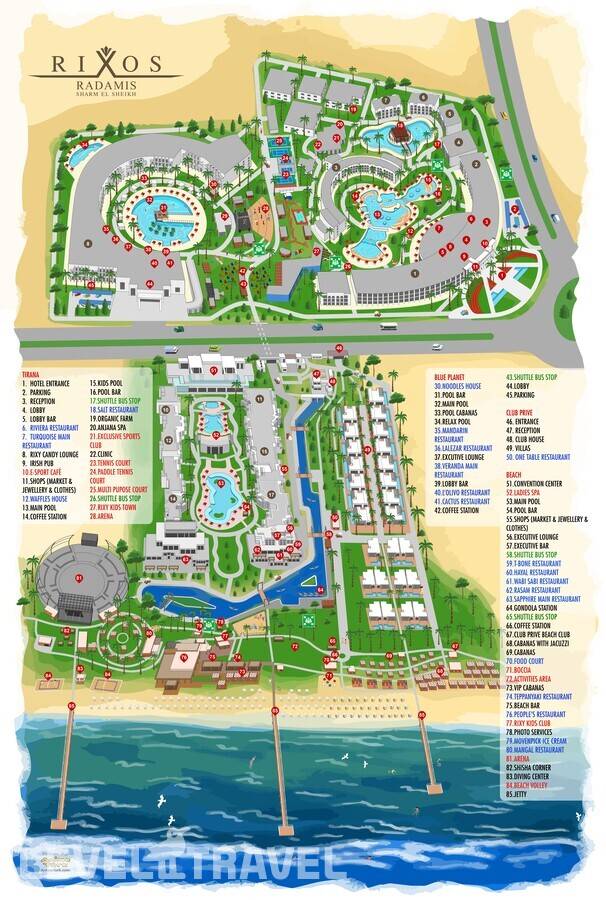 фотографии отеля Rixos Radamis Sharm El Sheikh в Египет(Rixos Шарм-эль-Шейх) - фото №3