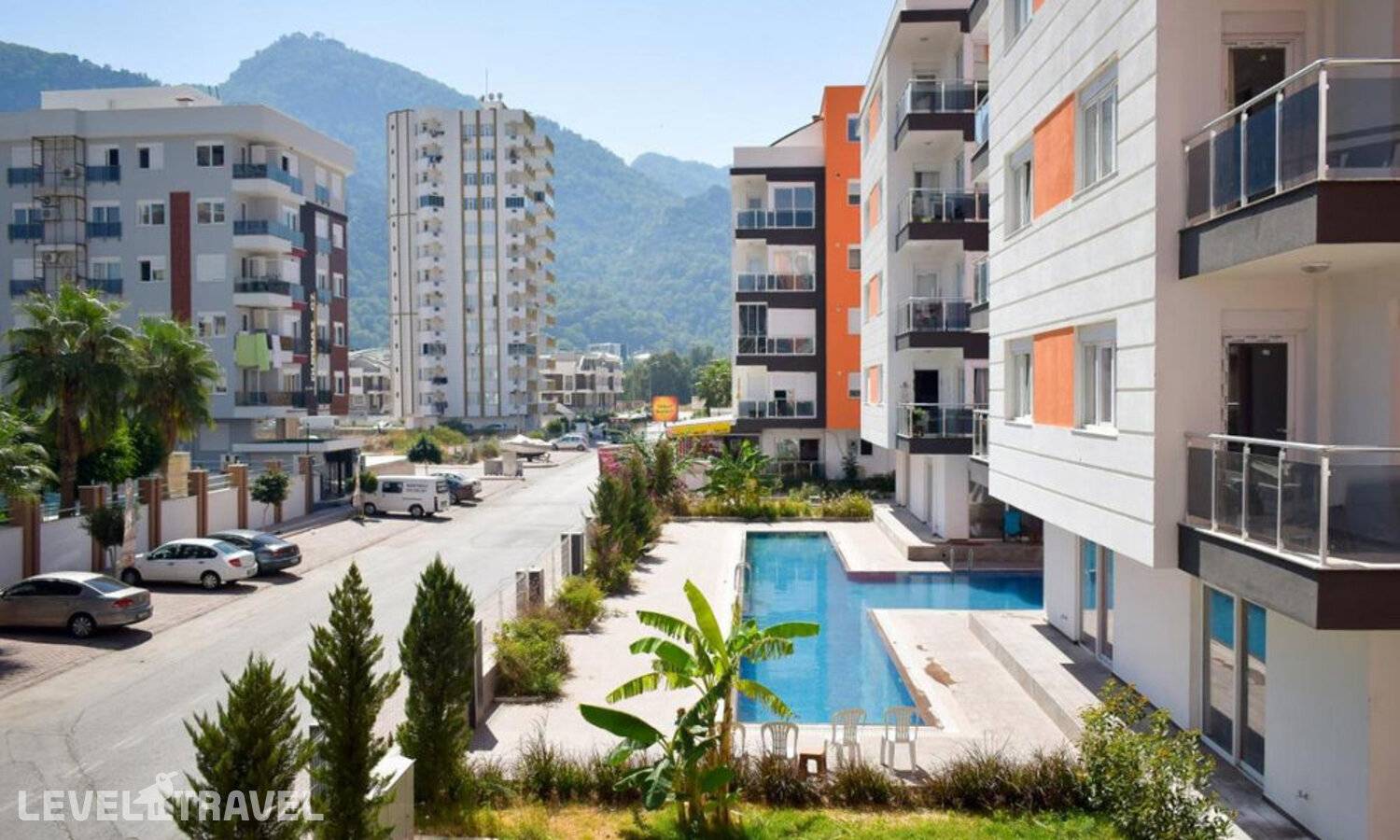 Отель Spacious 2 Bedroom With Mountain View. Free Wifi — Коньяалты, Турция