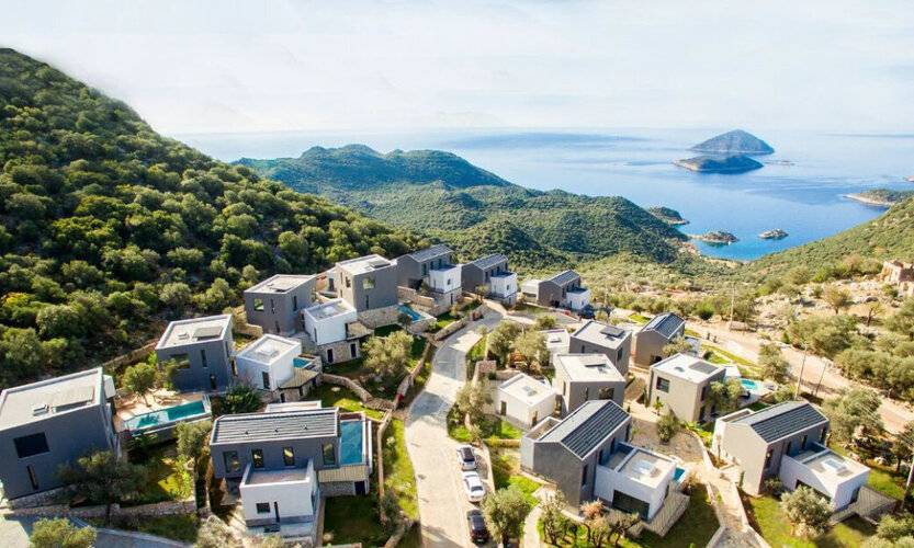 14 Premium Villas With Restaurant&Tennis Court In Nature - Notos Club