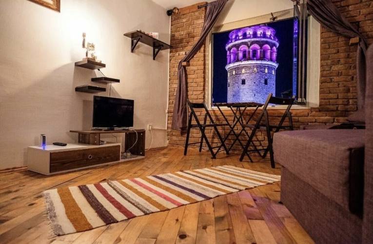 Апартаменты In The Heart Of Istanbul - Galata Tower View