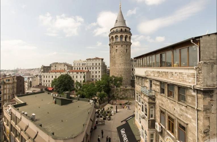Апартаменты In The Heart Of Istanbul - Galata Tower View