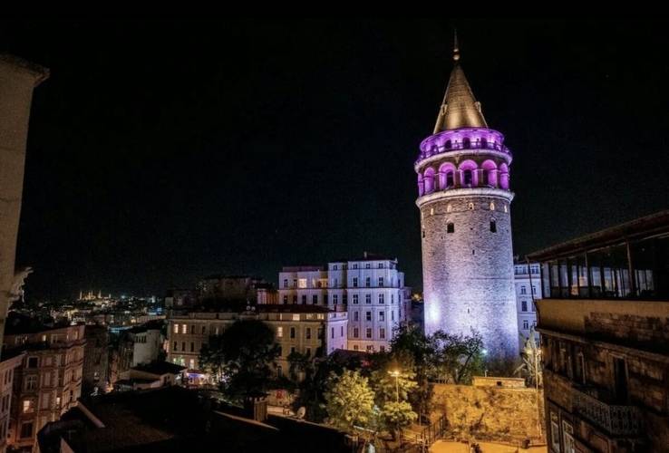 Апартаменты In The Heart Of Istanbul - Galata Tower View