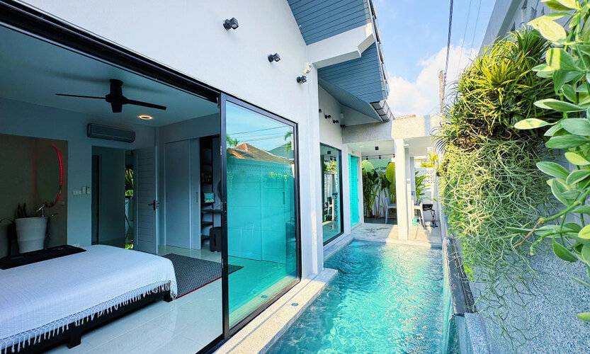 Stylish 3br Villa Walk To Beautiful Beach Shared Pool